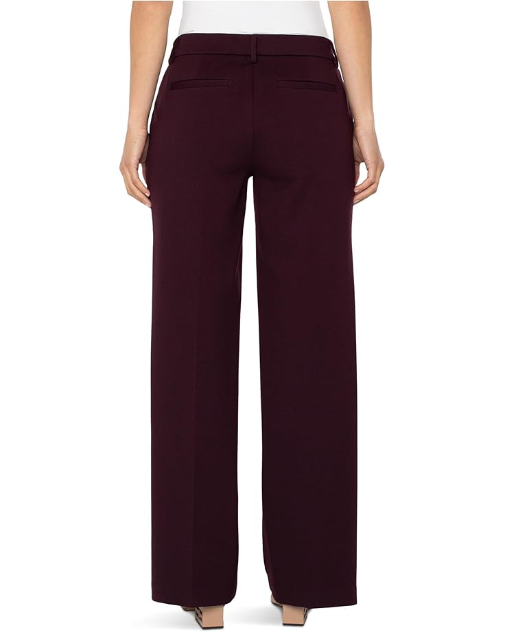 Liverpool Los Angeles Kelsey Mid-rise Super Stretch Ponte Wide Leg Trousers - #2 of 3