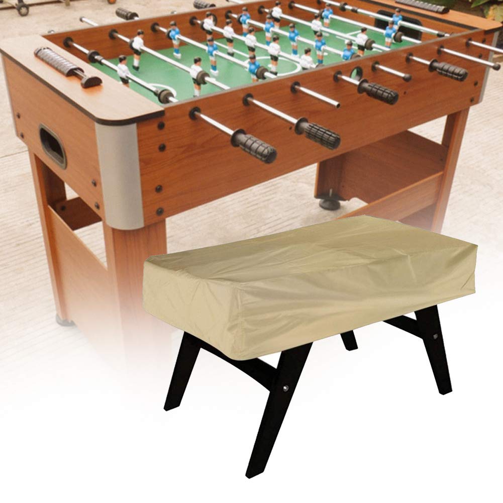 210D Oxford Cloth Table Soccer Cover, 55.9 x 52 x 15 Inches Outdoor Indoor Billiard Game Table Cover with Windproof Buckle - Image 3