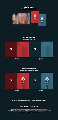 Miniatura 4 de Soojin AGASSY 1er EP Álbum CD+Libro+Póster Plegable en Paquete+Tarjeta Fotos+Seguimiento Señora Sellada (Jewel A Version)