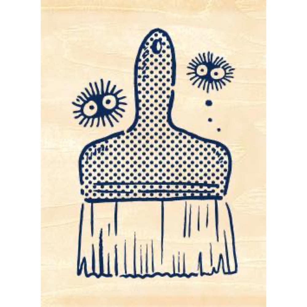 Beverly Hanko Studio Ghibli My Neighbor Totoro Kurosuke Rubber Stamp Japan