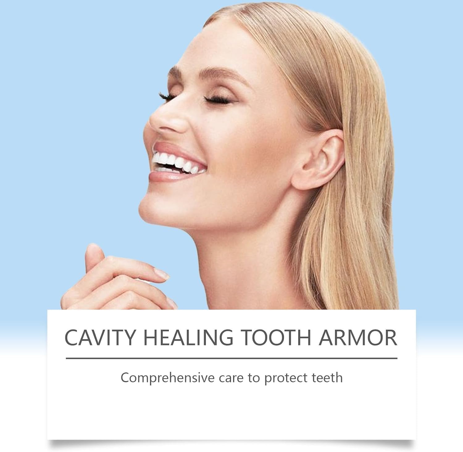Kit de reparación líquida de armadura dental para curación de cavidades, armadura de dientes de dientes, líquido de armadura de dientes curativos, ayuda a mantener las encías saludables para todos los