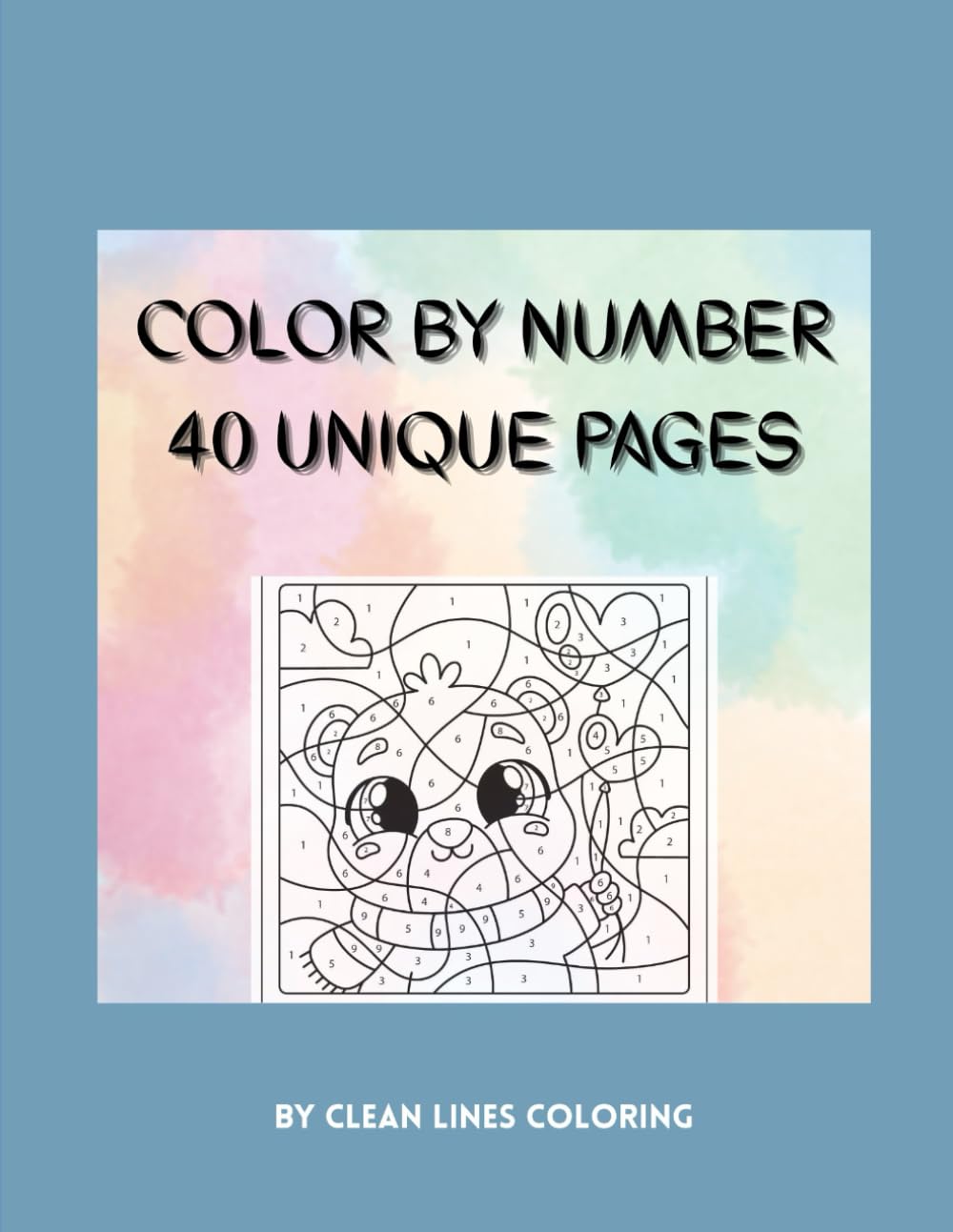 Color By Numbers - 40 Unique Designs