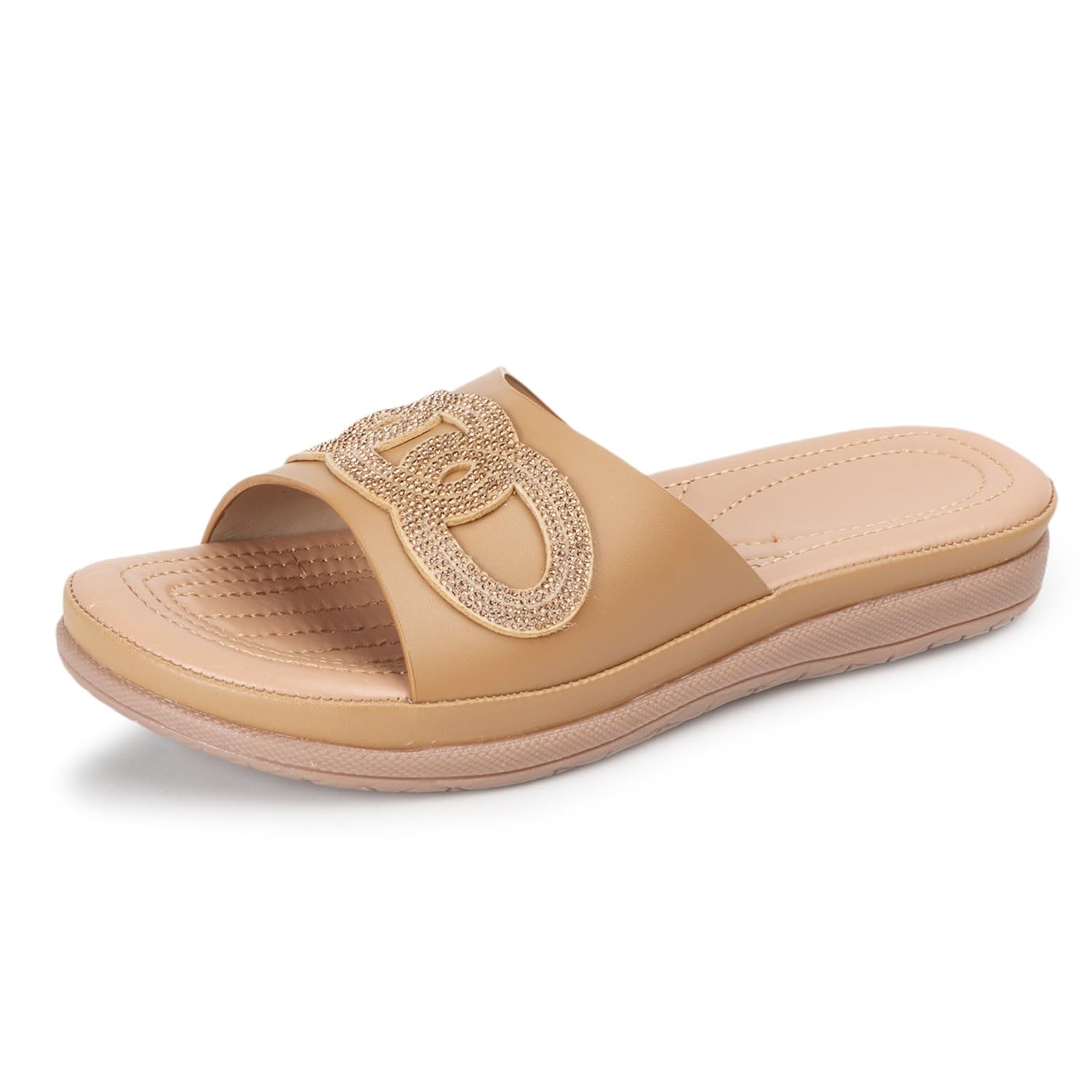 STEPIZIA Comfortable & Stylish Flat Slippers For Women & Girls | Lightweight, Casual Design | Soft Cushion Footbed for Walking, Working. (B0D93ZD66F) Amazon Price History, Amazon Price Tracker