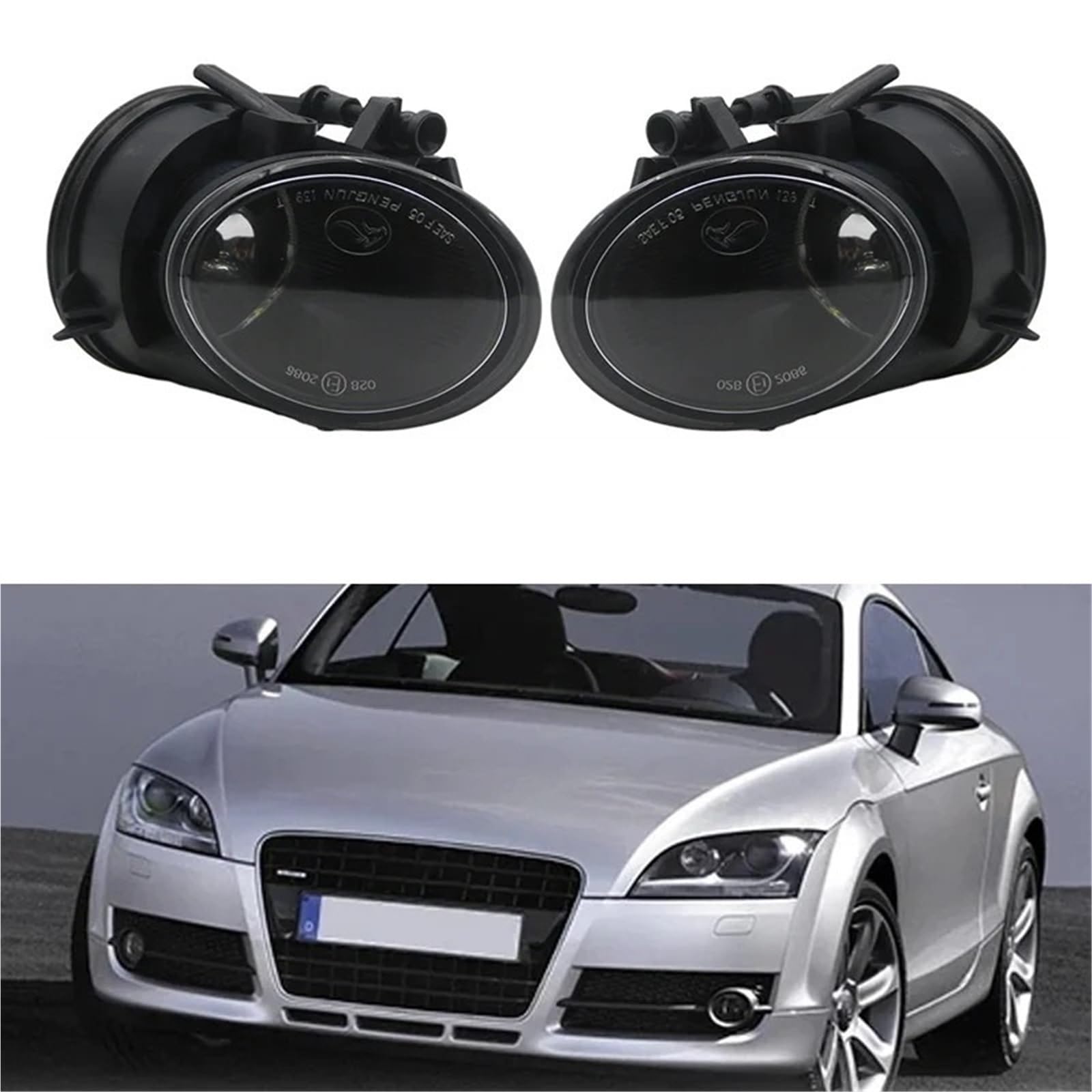Gruppo fendinebbia for Audi TT 2006 2007 2008 2009 2010 2011 2012 2013 2014 Paraurti anteriore antinebbia 8J0941699 8J0941700(1Pc Right)
