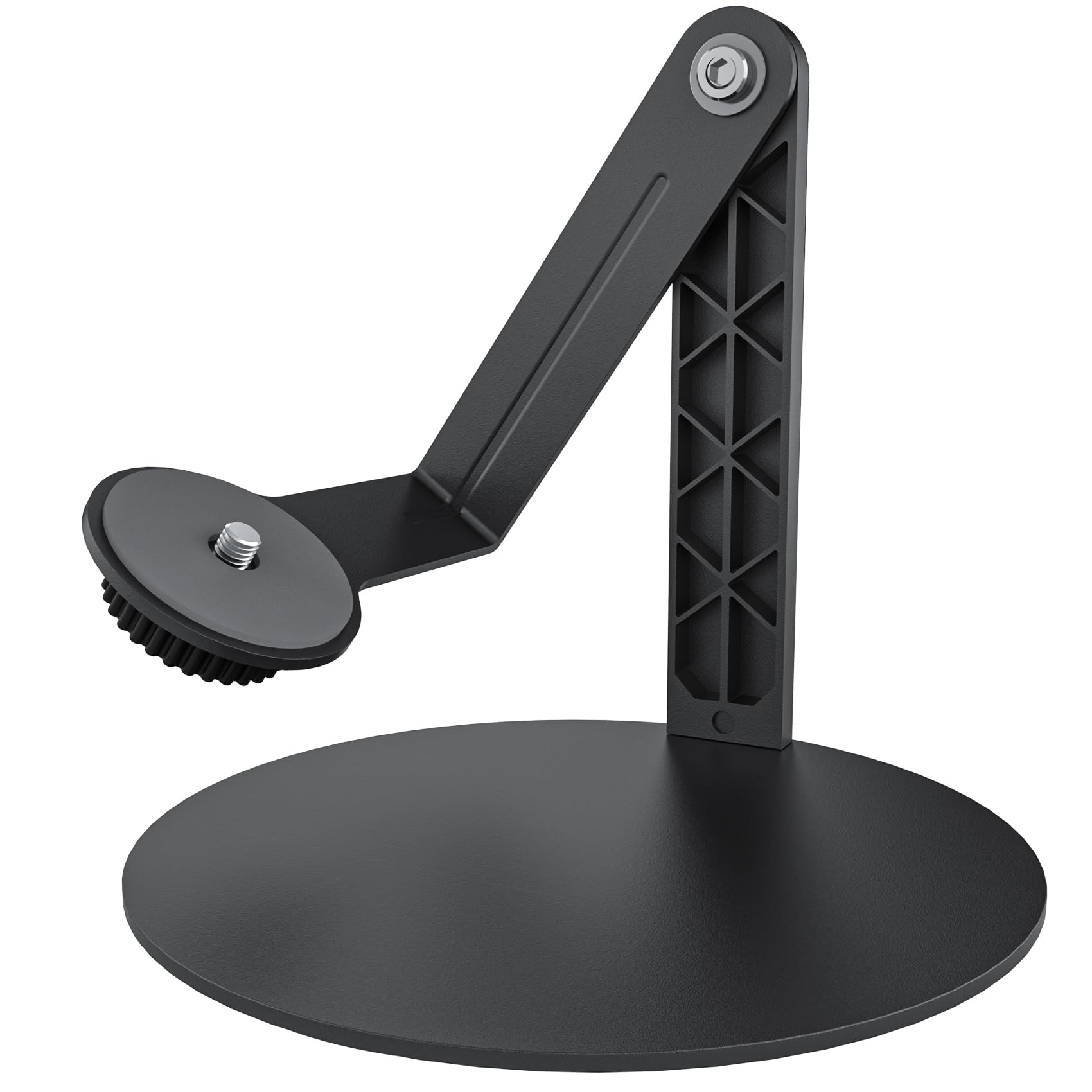 Mini Beamer Ständer Halterung für Nebula Capsule Serie(3/Air/Pro) & XGIMI Halo+, 360° Drehbar, 1/4-Zoll-Schraube, Schwarz