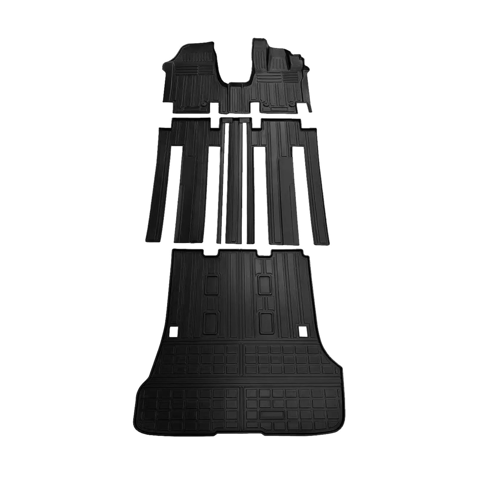 3D Car Floor Mats Compatible with Nissan Serena C28 TPE Cargo Liner Waterproof Protective Car Pad Auto Accessories