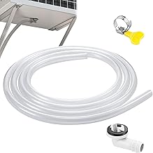 Klimaanlage Ablauf Kit,Fenster Klimaanlage Abflussrohr | Zubehör Für Fenster Portable Klimagerät Entwässerung Mit Schlauchverbinder Und Klemme | Für Mini Split Einheiten Zuhause