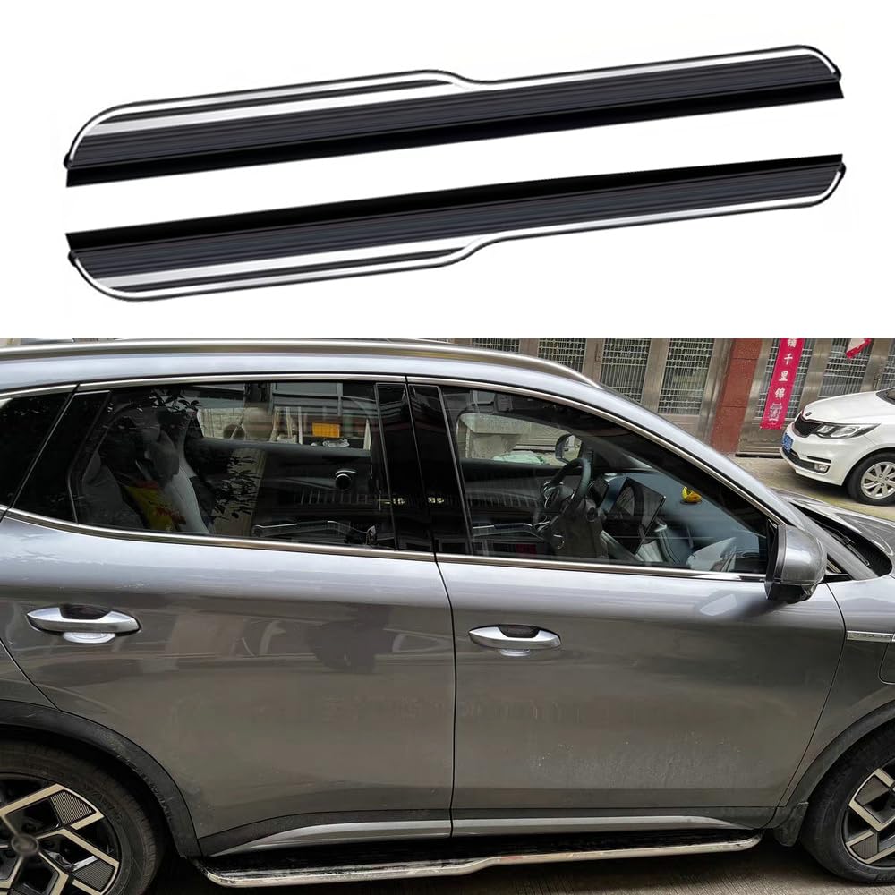 Black Side Step Nerf Bar Fits for Nissan X-Trail Rogue T33 2021-2023 Running Boards