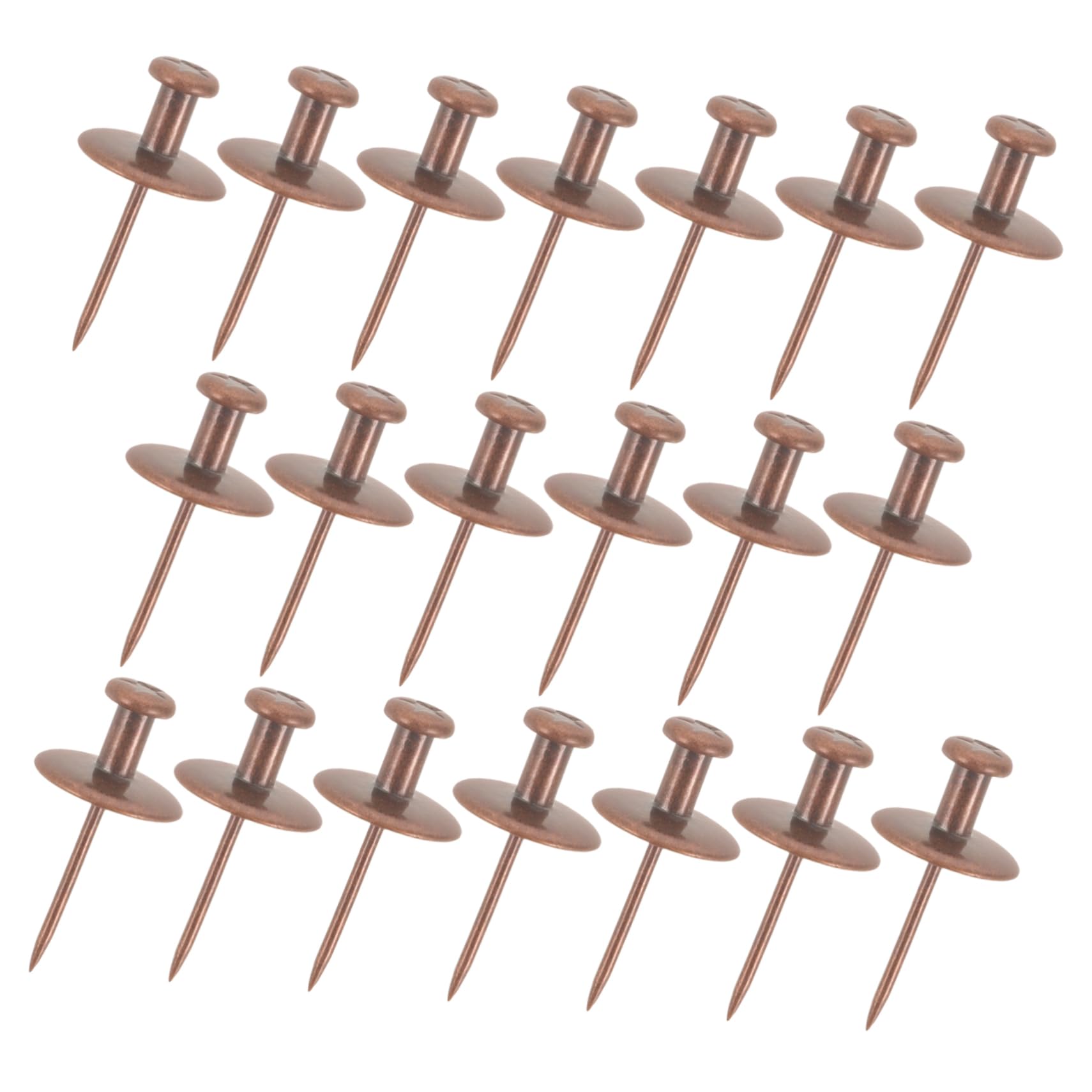 UKCOCO 100pezzi Chiodi Da Muro Di Chiodini Decorativi Per Appendere Chiavi e Opere Arte Design Elegante e Resistente Antico Versatili e Pratici Per Ogni Spazio