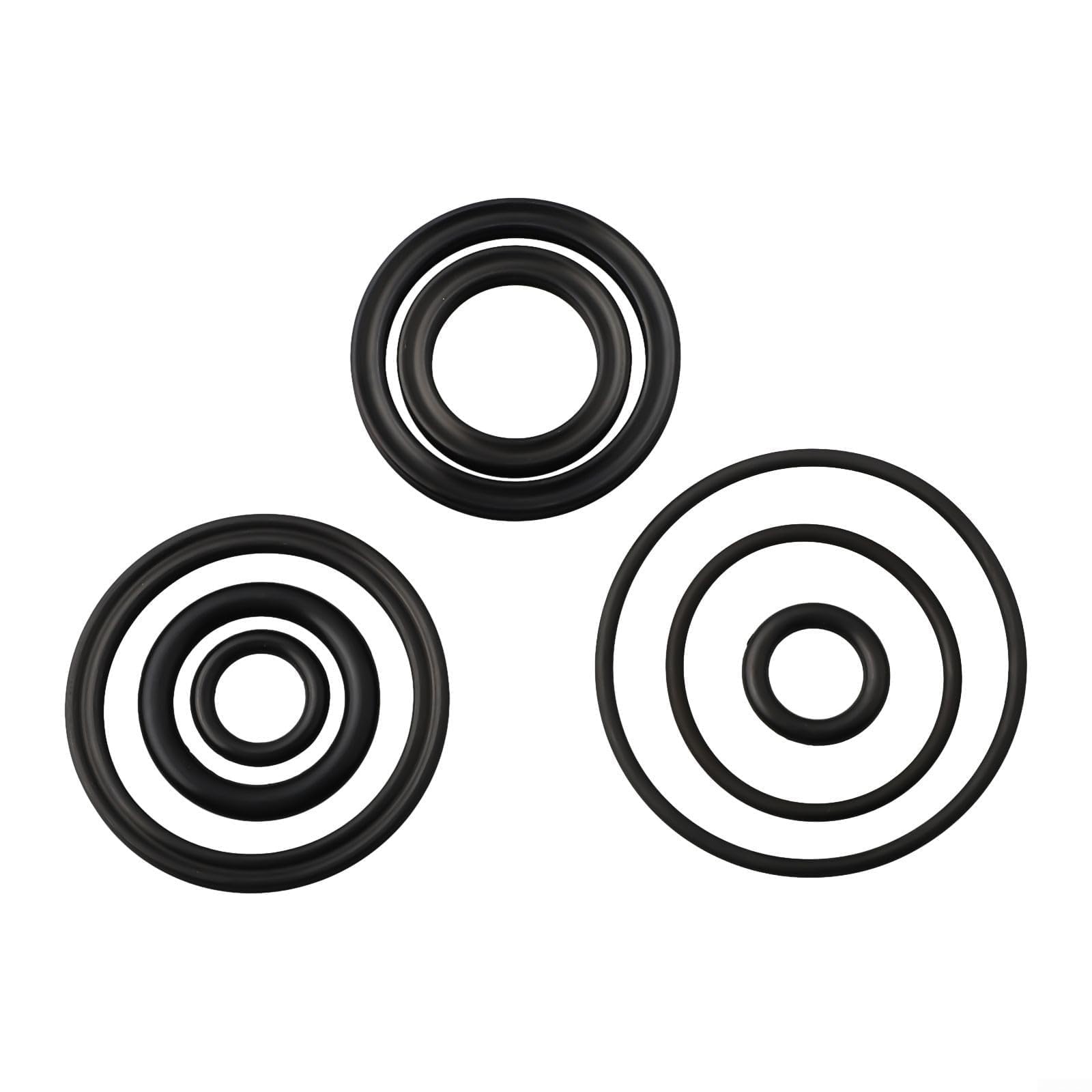 FOX - Kit di guarnizioni O-Ring per ammortizzatori posteriori, set di guarnizioni in gomma per ammortizzatori d'aria RP23, DHX 5.0, CTD, DPS, FLOAT RPL, guarnizioni di ricambio nere (16 pezzi)