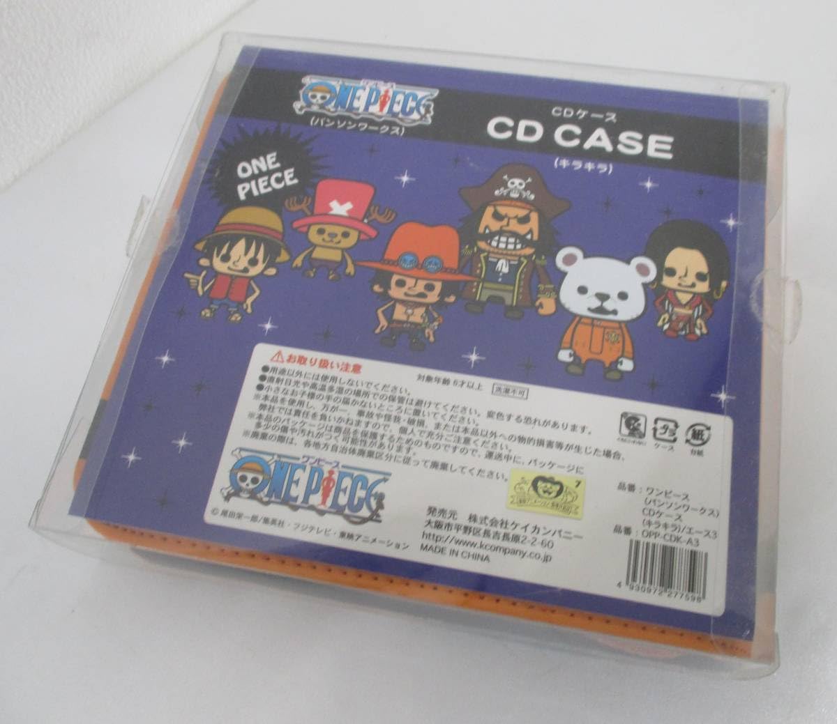 ★ONE PIECEワンピース★ルフィ・サンジ・エース・ロビン クリアCDケース Amazon.co.jp: ONE PIECE ワンピース パンソンワークス エース