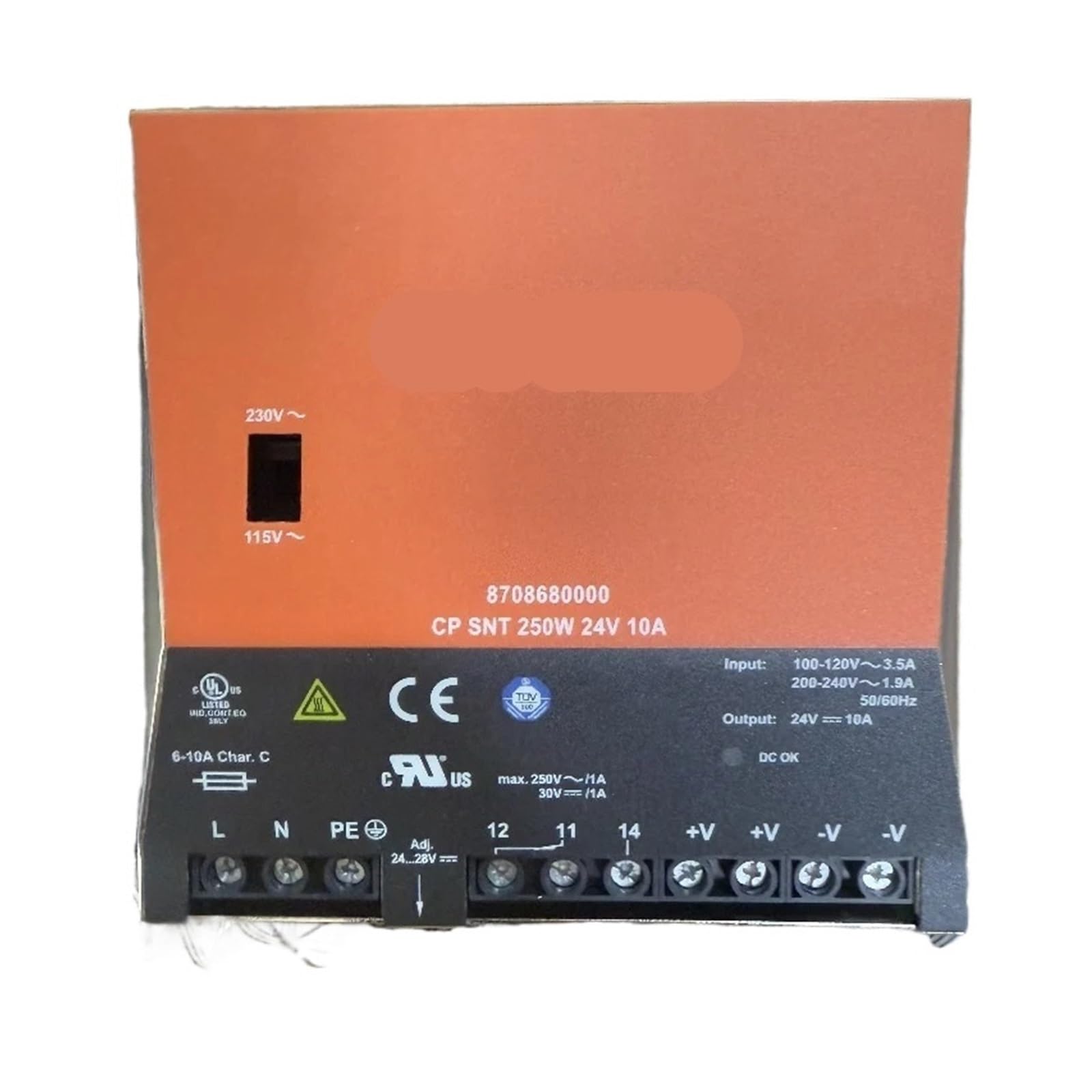 LEOTNNDQ 8708680000 Power Supply 250W 24V 10A