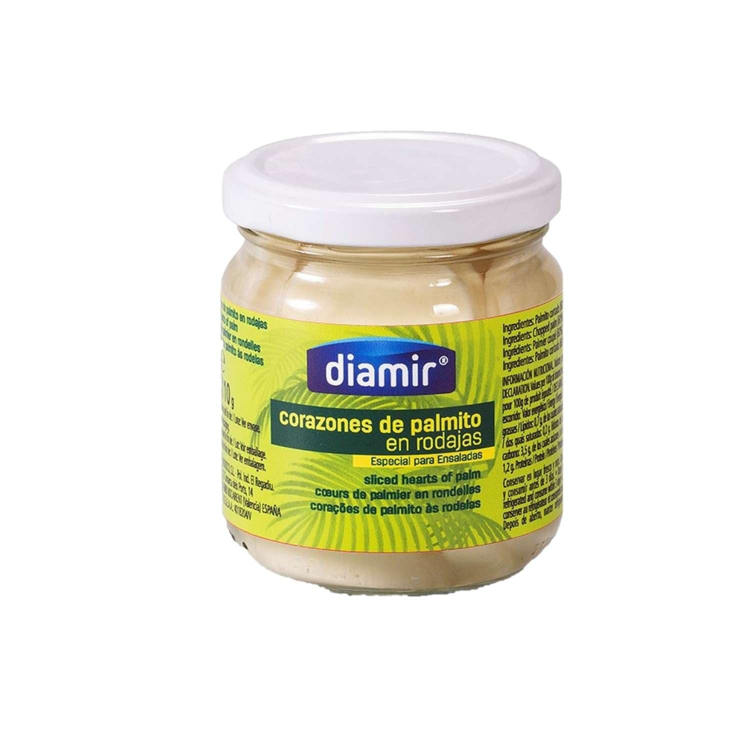 Set di 6 cuori di palma in rondella, 200 g