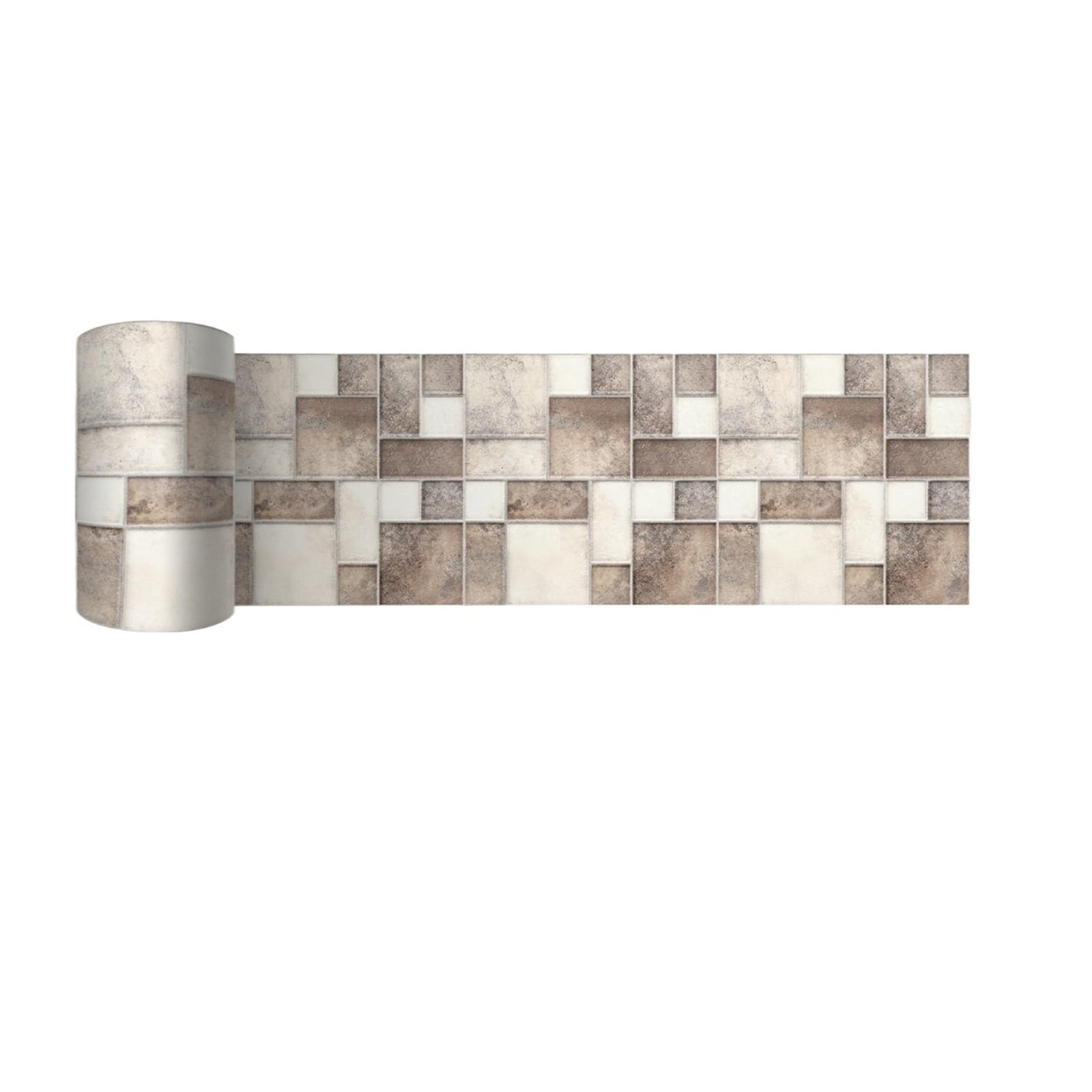 XCTDSVAH Wallpaper Border 10x200cm Baseboard Sticker Tile Style Wall Border DIY Kitchen Bathroom Decoration Waistline(80)