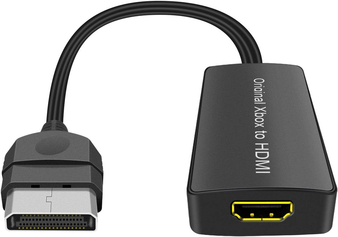 Original Xbox to HDMI Converter, HDMI 1080p/720p Output, Compatible with Original Xbox
