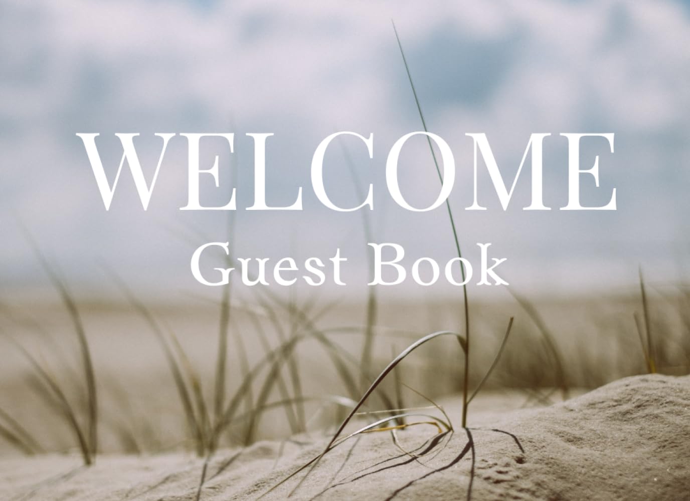 Guest Book for Vacation Home Seaside Cottage Beach House AirBNB Log Book Rental 100pages Book 7