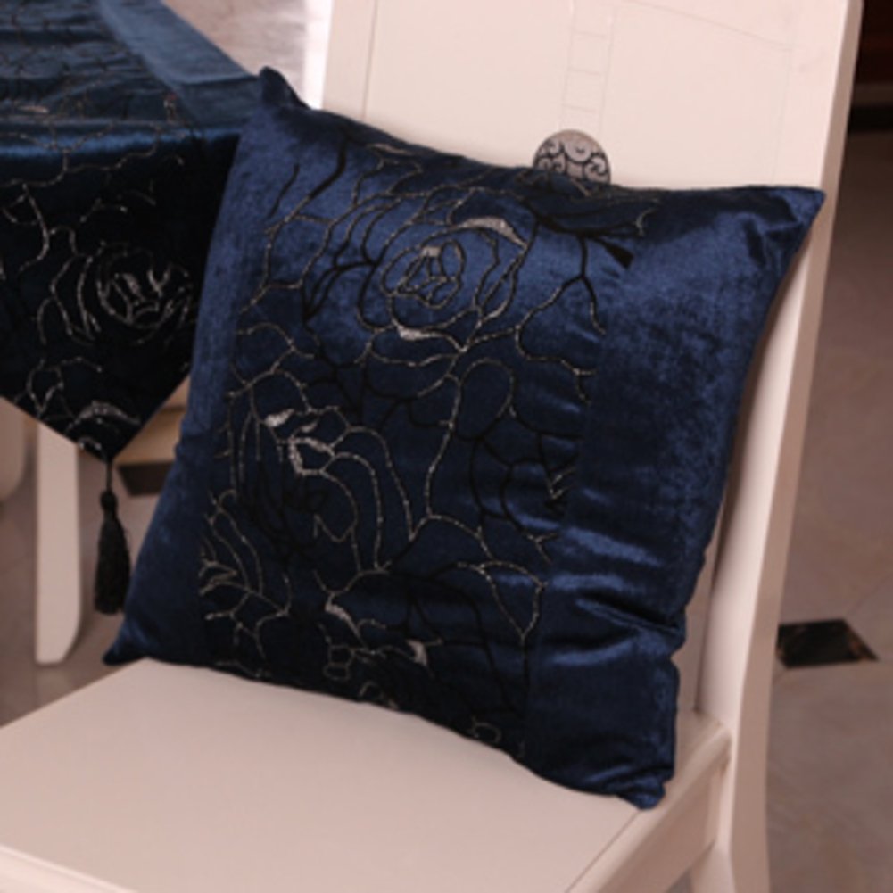 Oreiller de Couleur Plus mélange rose doré 45x45cm salon