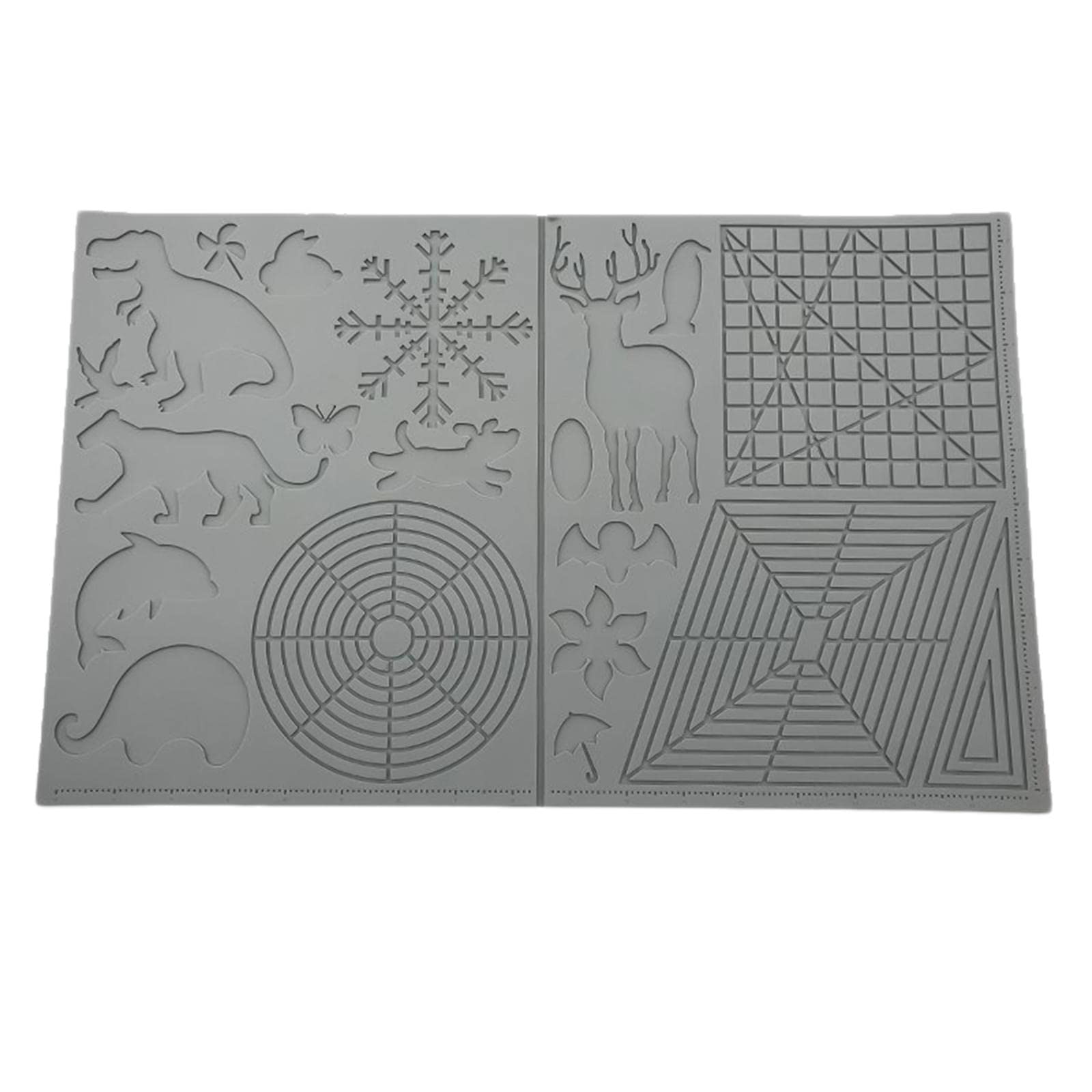 Printing Pen 3D Silicone Mat Template Stencils Drawing Pad for Kids Gray-Crafts - Art Supplies - Drawing & Lettering Supplies - Art Pens & Markers-picture-14