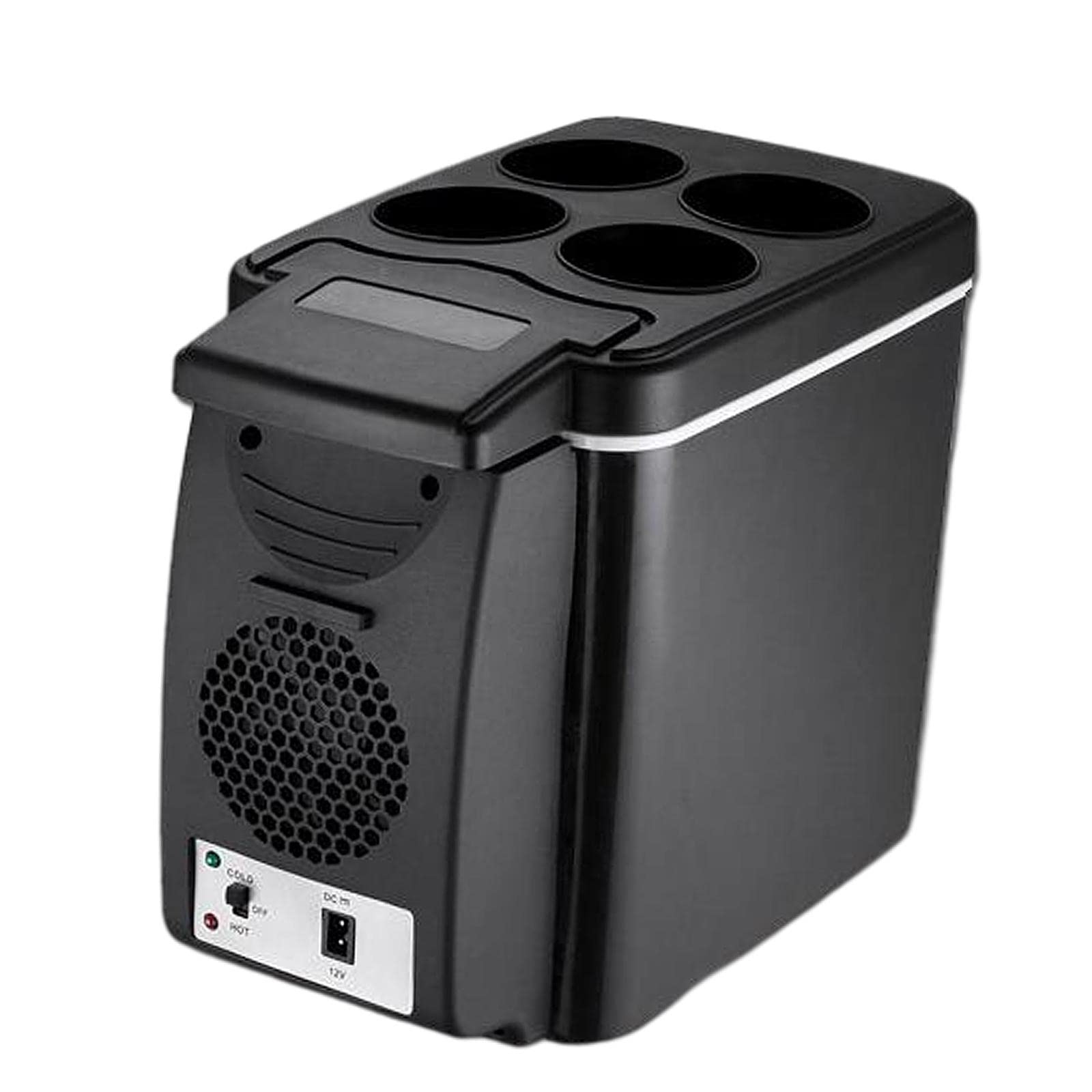 Mini réfrigérateur de voiture compact 6L glacière thermoélectrique et chaud