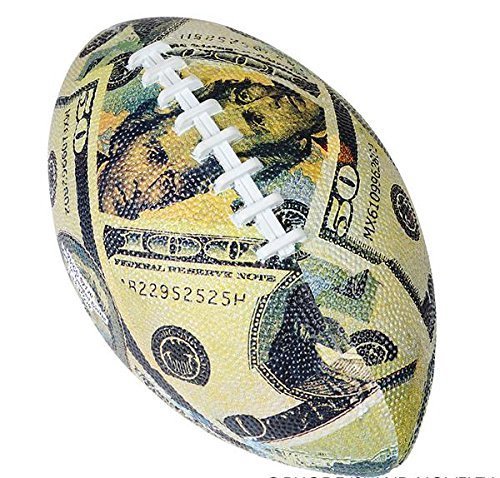 DollarItemDirect 10 inches Money Football, Case of 36