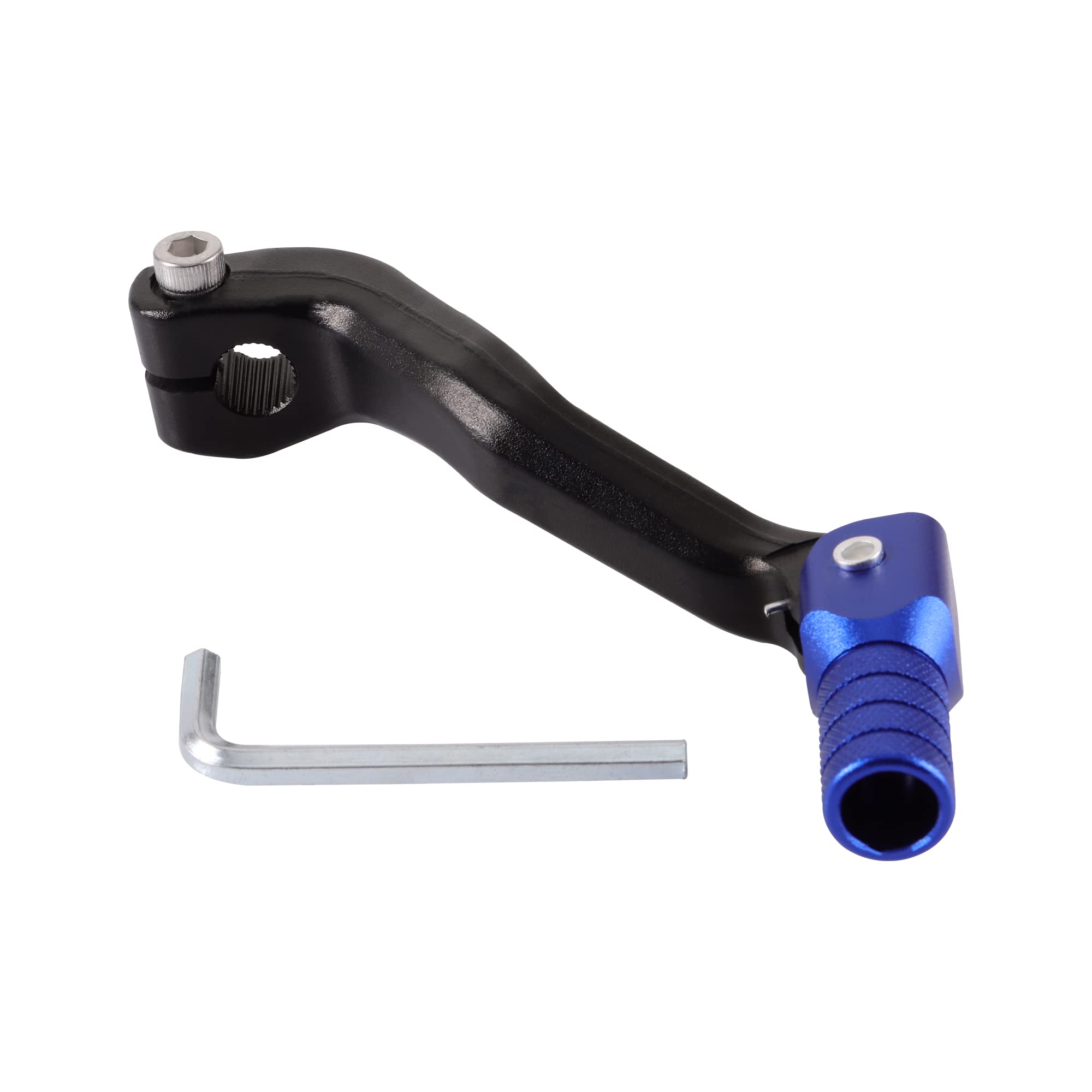 WOOSTAR 2" Leva del Cambio Pieghevole Sostituzione per CB250 Motocross 50cc 70cc 110cc 125cc Pit Bike Blu Nero