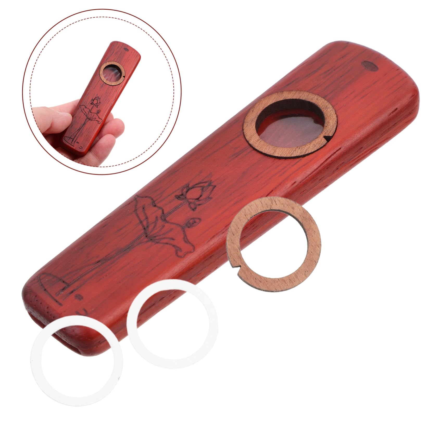 TOYANDONA Kinderinstrumente 5 Stück Zucard Leicht Zu Erlernende Musikinstrumente Instrument Für Erwachsene Kazoo Für Anfänger Gitarre Partner Kazoos Professionelles Kazoo Zuverlässige Kazoo Gitarre