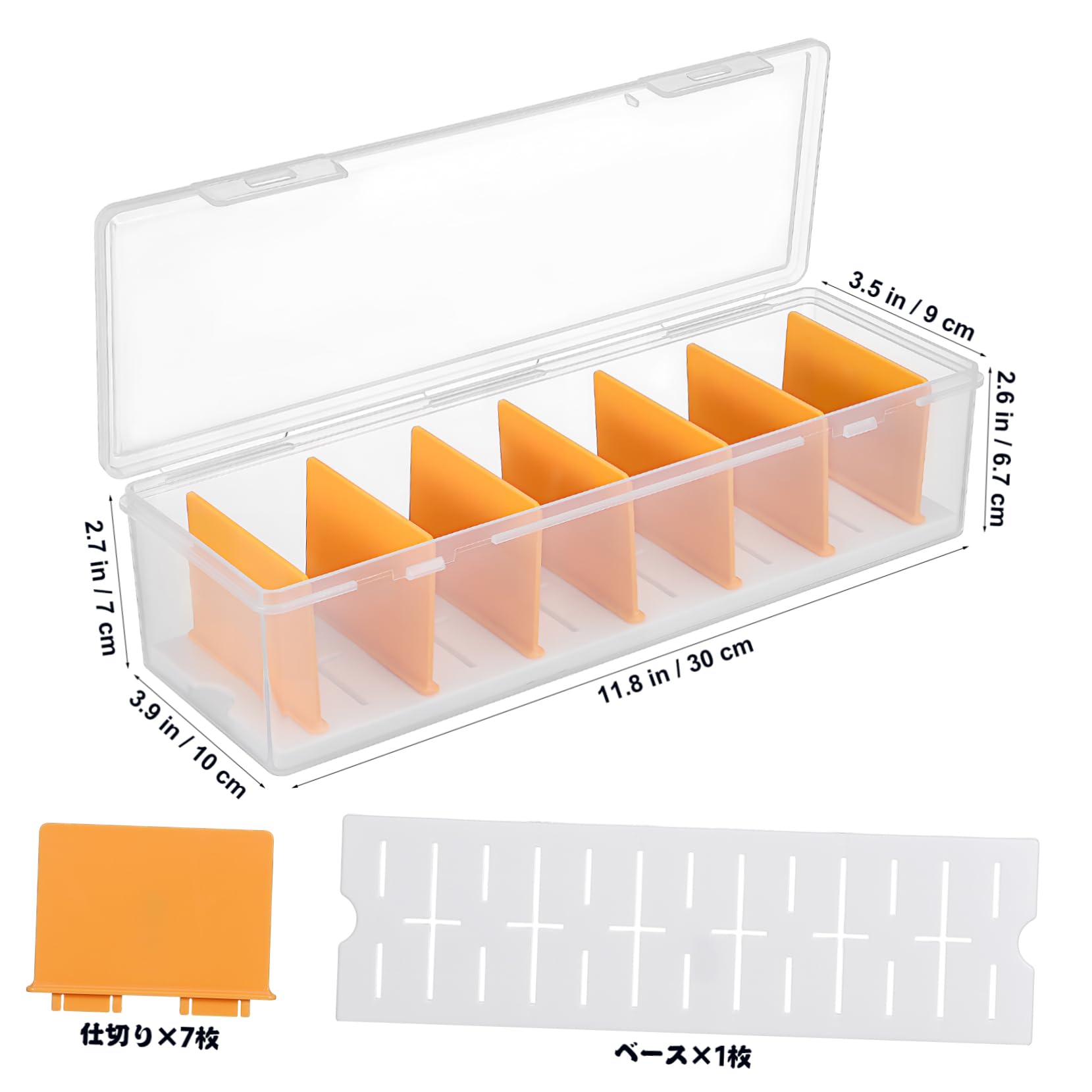 Scatola Organizer Carte Collezionabili per Plastica