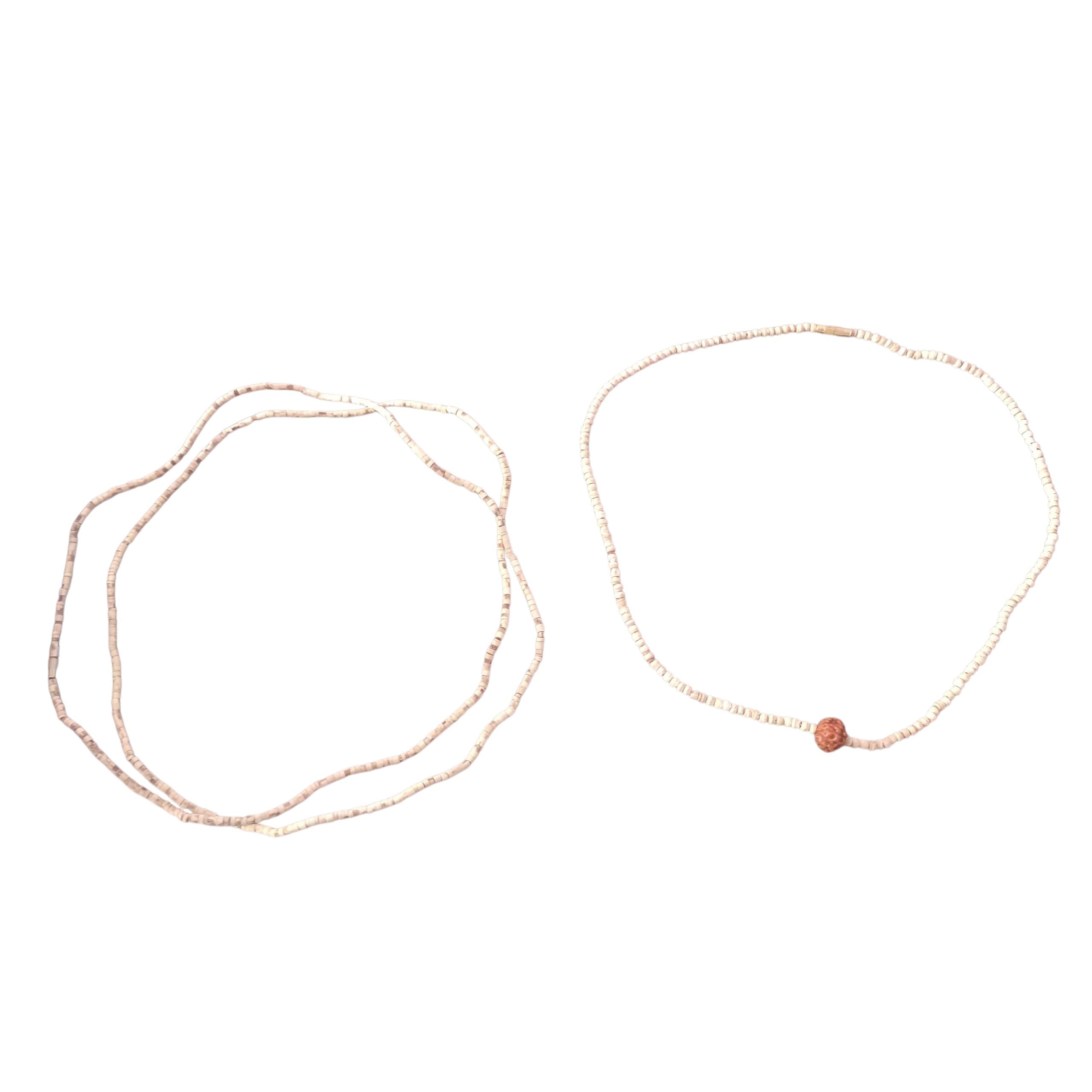 Tulsi Mala Combo Set, Natural Tulsi Beads, with Rudraksha, Handmade, Lightweight, for Daily Wear, Meditation and Puja, 2 Piece-image-7