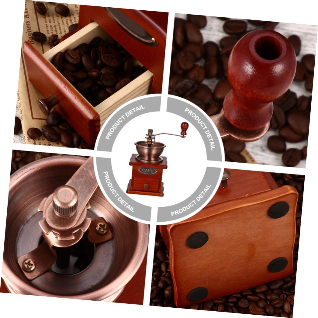 Manual Coffee Grinder with Grinding Handheld Bean Grinding Machine for Fresh Coffee for Travel and Camping