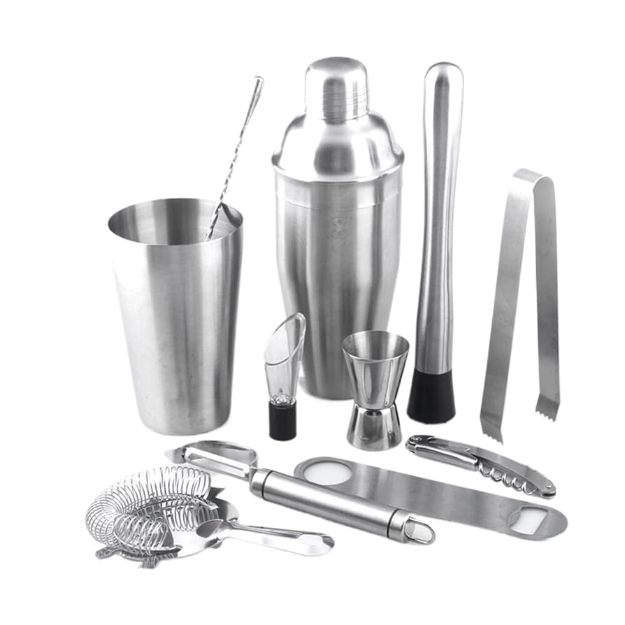 Amazon.com: 酒吧调酒杯双头卷边量杯盎司杯调酒工具酒杯调酒