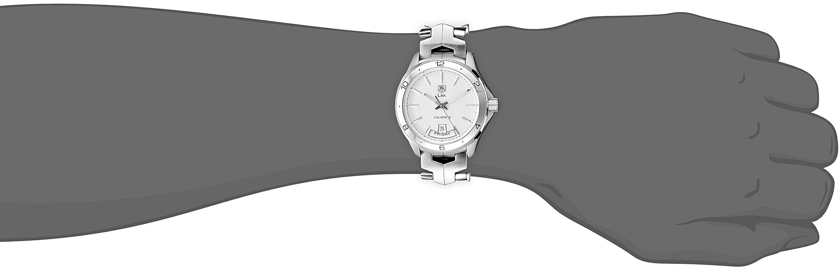 時計 Wat2011 中古)TAG HEUER タグ・ホイヤー リンク Cal.5 デイデイト