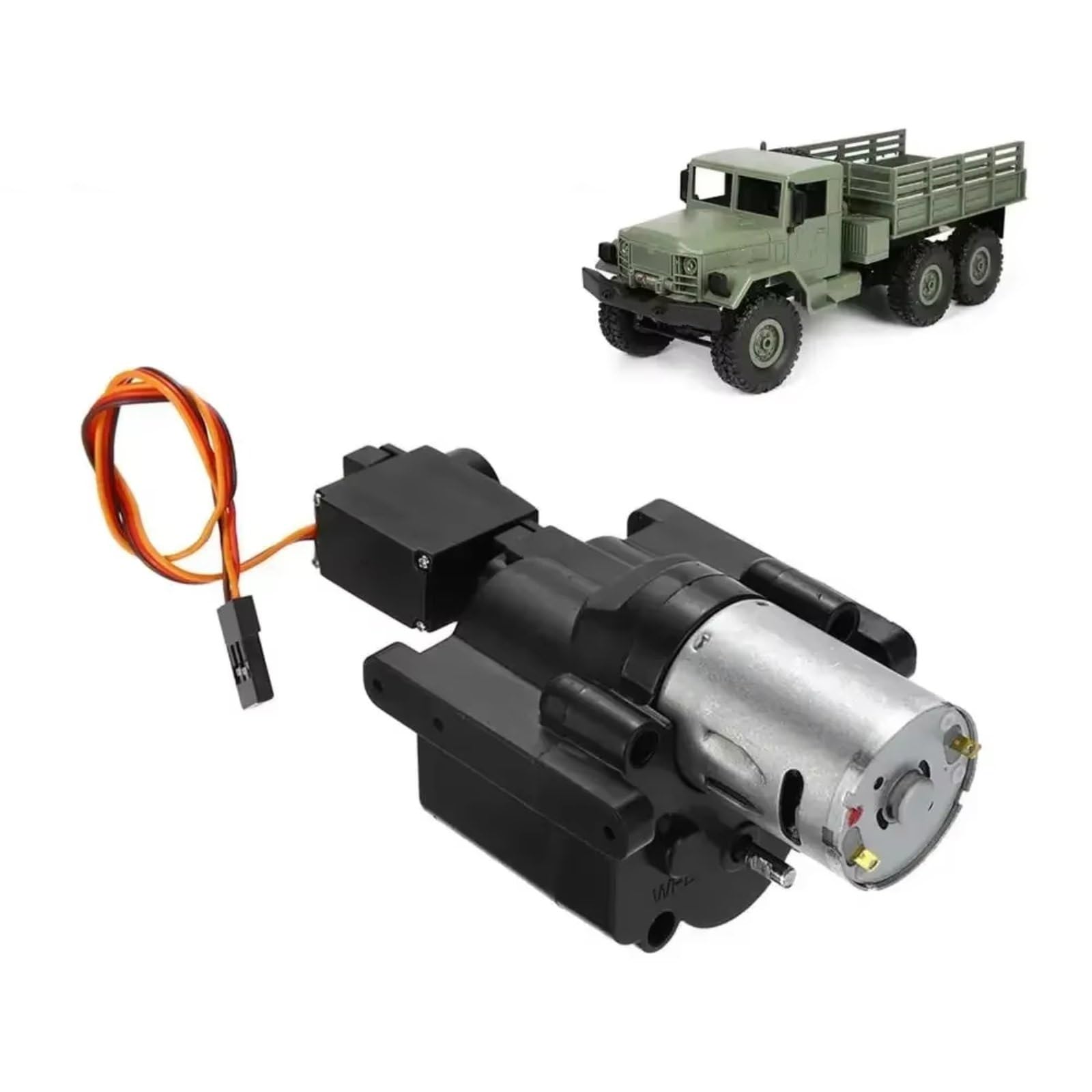 RC Car Accessories for WPL B1 B24 B16 B36 C24 1/16 4WD 6WD Speed Change Gear Box RC Car Tracked Vehicle Parts Accessories Upgrade and Replacement