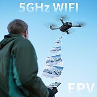 X-IMVNLEI X15 Drón Kefe Nélküli Motorral - 1080P HD Kamera, 5G WiFi FPV, 90° Forgatható Lencse, Kezdőknek, 2 Akkumulátorral, Távirányítós Qu 3