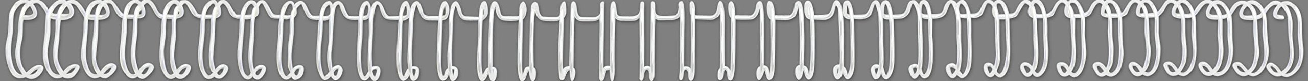 GBC RE810897 A4 Wire Binding Spines 3: 1 No. 3, 5 mm White