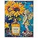 Sunflower Jigsaw Puzzle，Banksy Graffiti Style Baby Angel 1000 Pieces Jigsaw Puzzles for Adults，27 x 20 Inches Puzzles for Family，HD Quality Puzzle Gift，Family Activity Perfect for Game Night