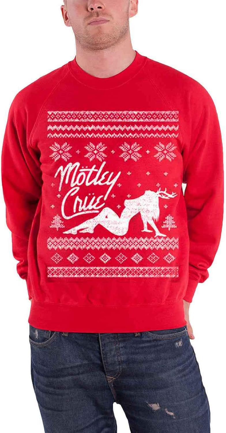 Motley crue ugly christmas sweater Clearance