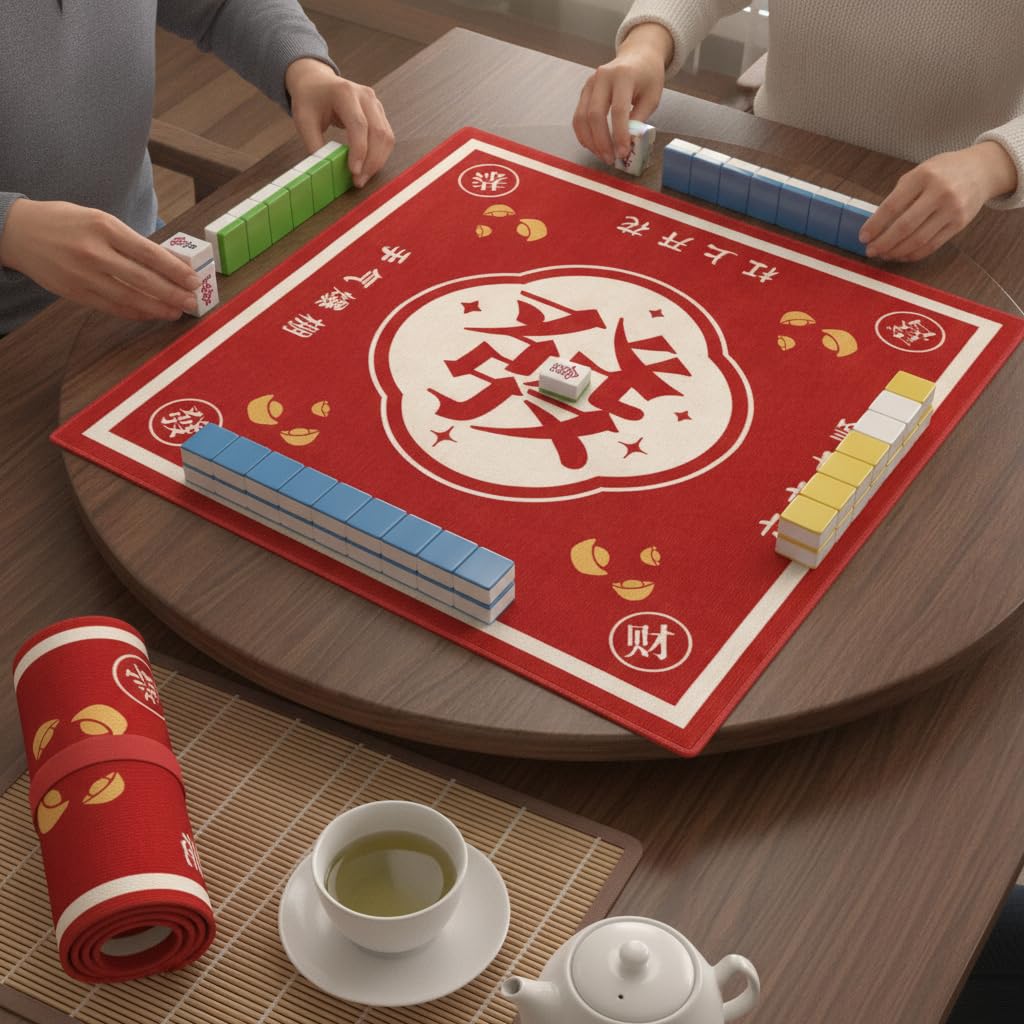 Chinesisch Spielmatte, leise, 95x95cm
