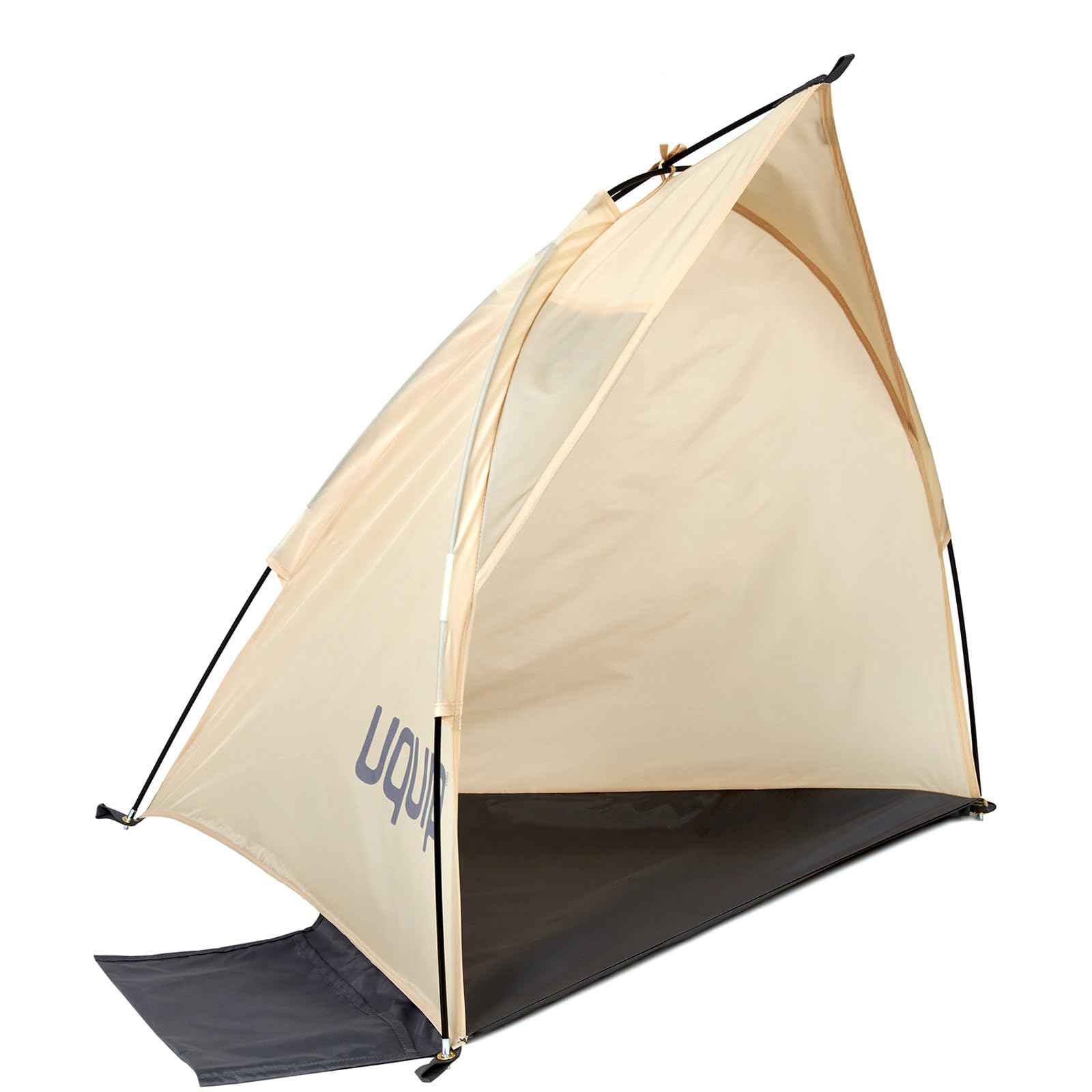 Uquip Tente de plage Shelly Mini sable, 100 x 75 x 80 cm, UPF 50+, pour protéger du soleil, du vent et de la pluie, portable, idéale pour la plage, le camping et les pique-niques