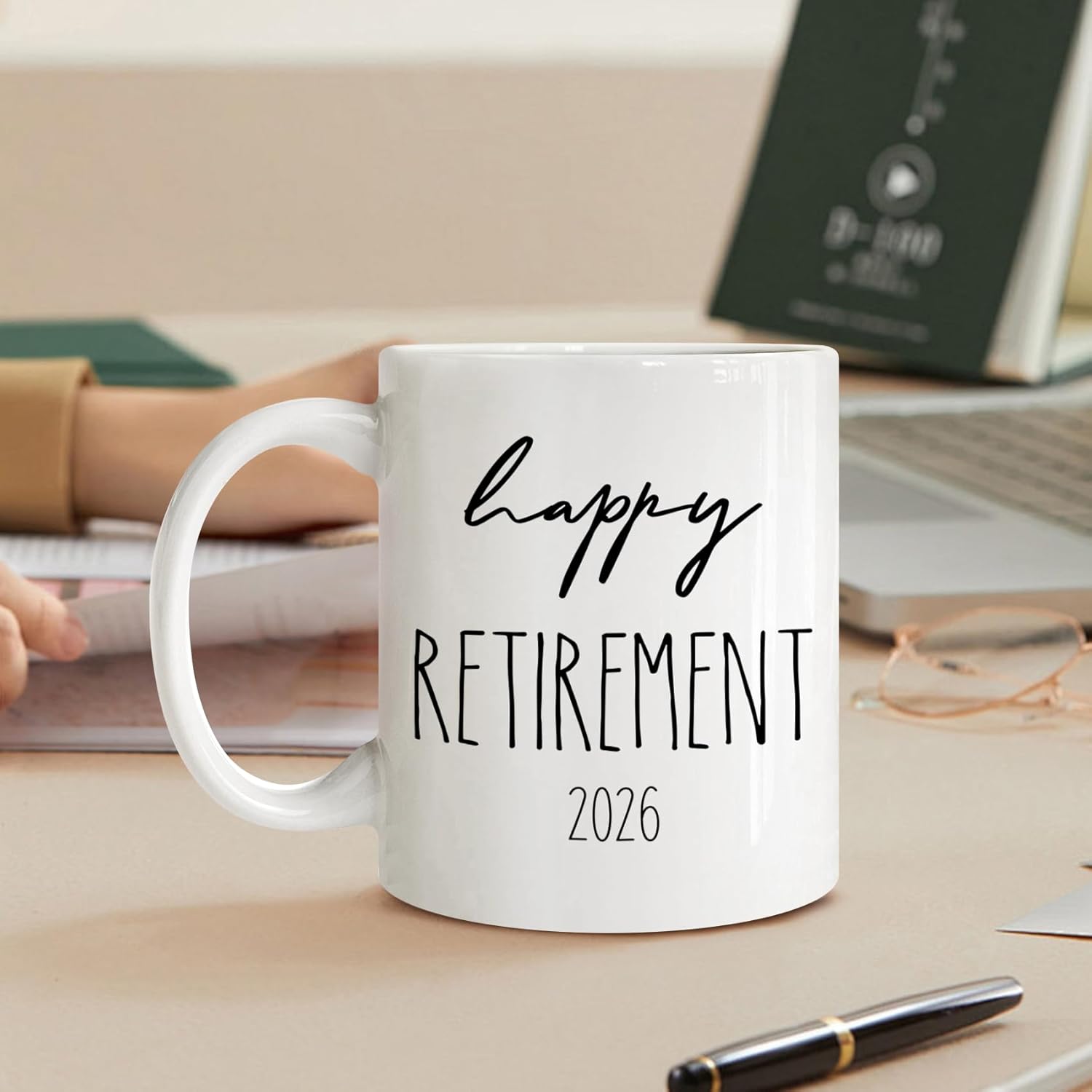 Funny Retirement Gift Mug for Women & Men - 'Not My Problem Anymore' 11oz Coffee Cup - Best 2026 Gifts for Coworkers, Boss, Teacher - Retirement Present for Friends, Sisters, Mom -272 - Image 2