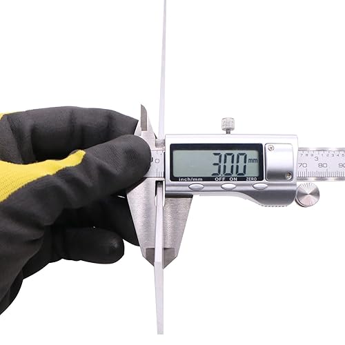 Miniatura 3 de 6 barras planas cuadradas de aluminio de 1/8 pulgadas x 2 pulgadas (1.969 in) de largo de 12 pulgadas de largo, placa de uso general 6061, T6511,