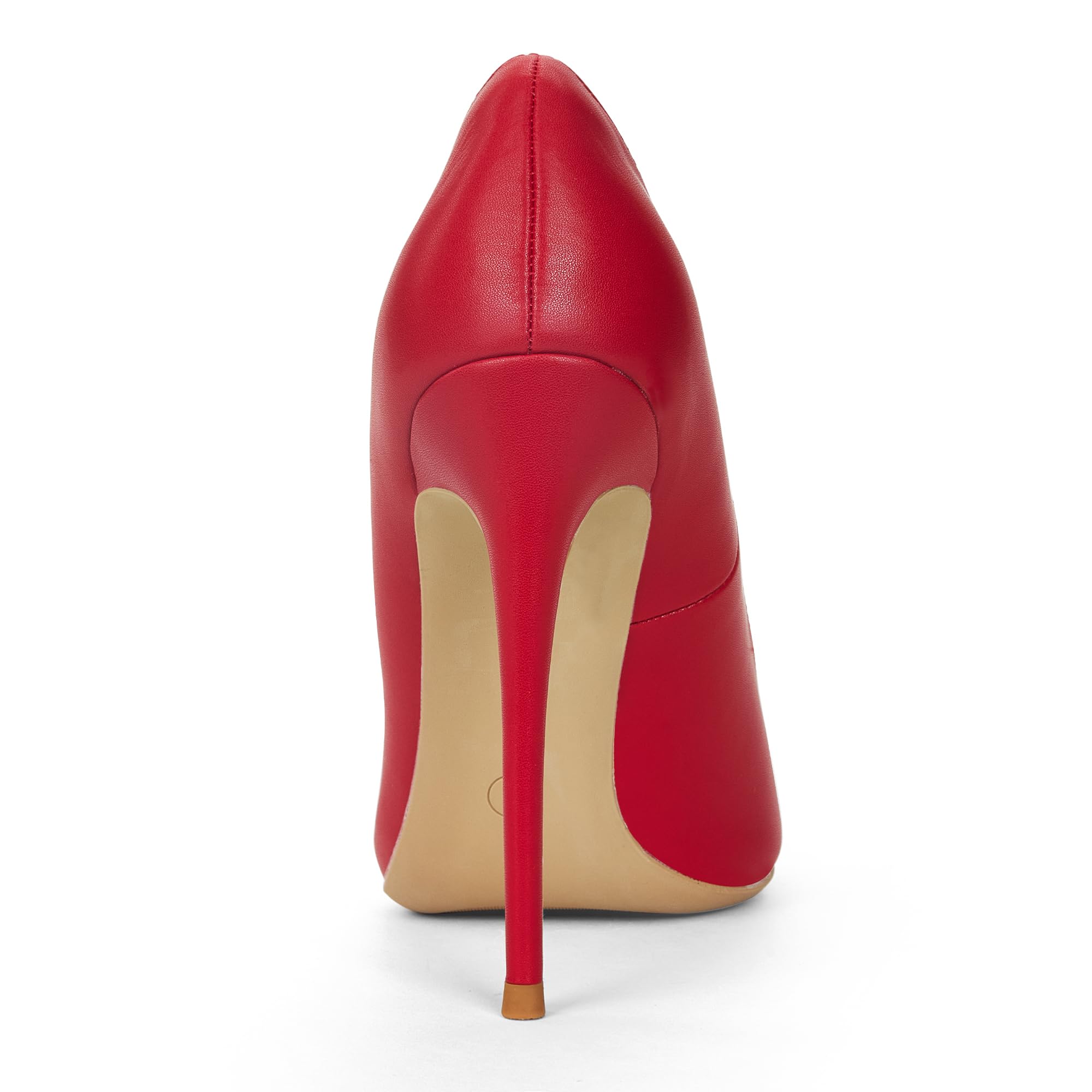 Zhabtuc Scarpe da Donna, Punta a Punta, Tacco Alto 12 cm, Stiletto da Party, Pumps con Superficie Opaca