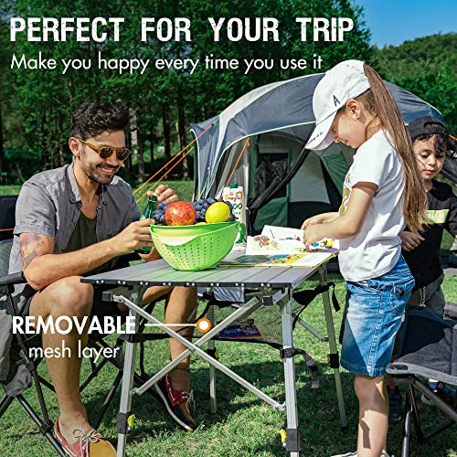 PORTAL Outdoor Folding Portable Picnic Camping Table