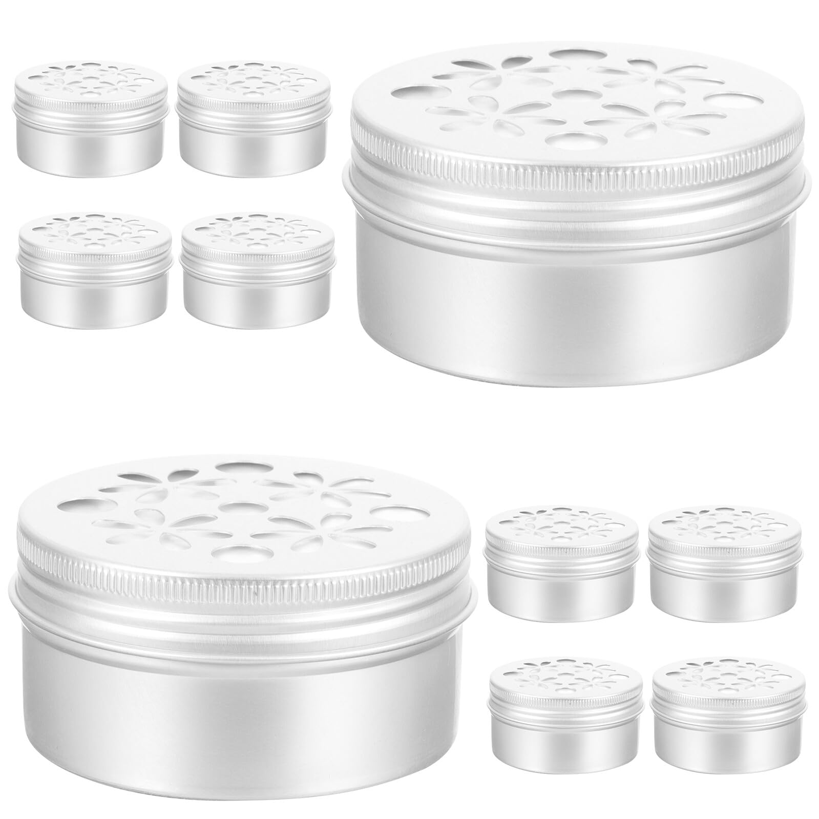 GALPADA 10 Piezas Cajas de Aroma para Adiestramiento Canino Equipo de Adiestramiento Canino Latas Metálicas Tapa para Perros para Entrenamiento de Olfato