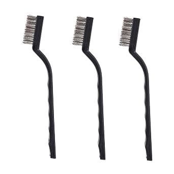 Wire Brush Set, Stainless Steel, 3Pcs