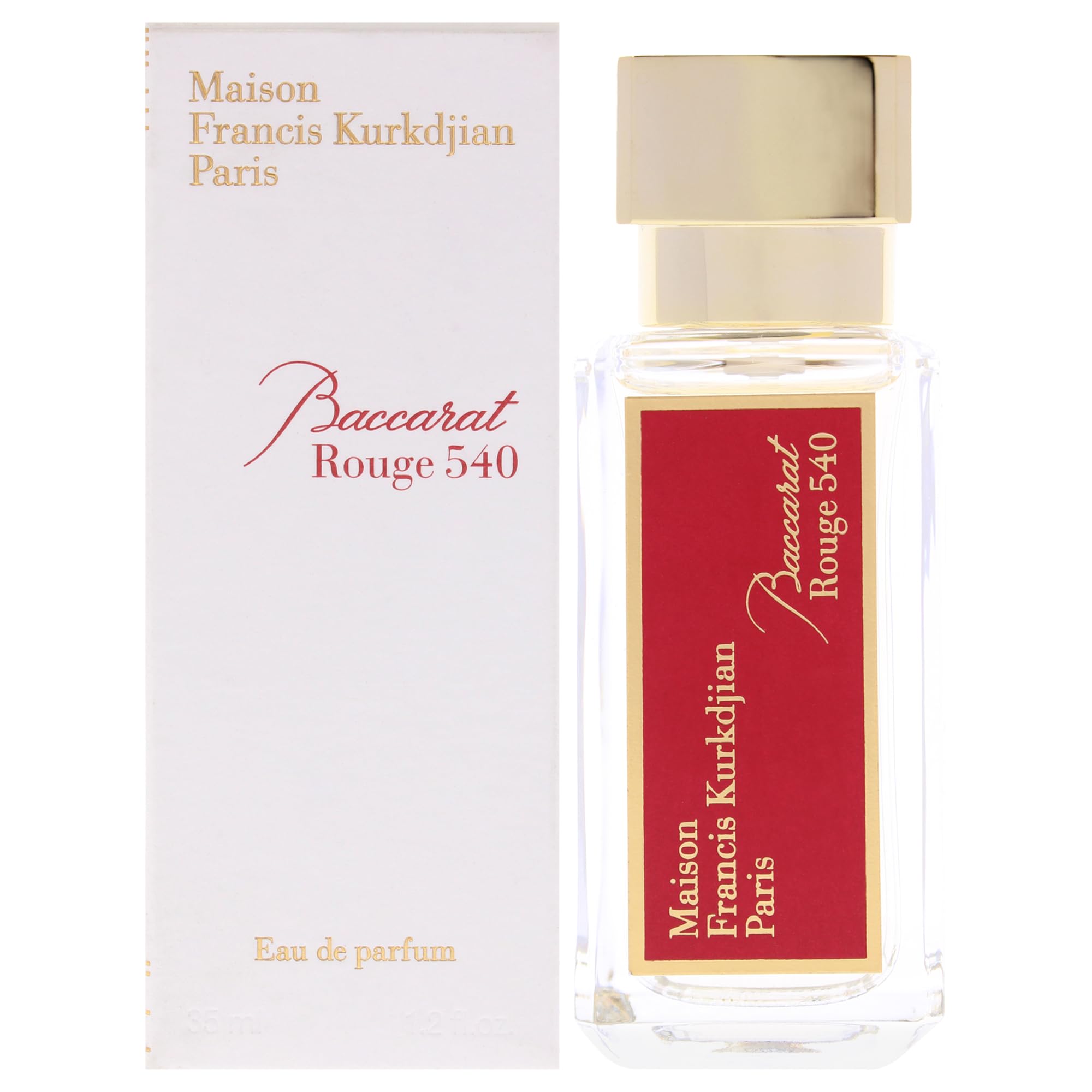 Maison Francis Kurkdjian Parfum Extrait Baccarat Rouge 540 Extrait de Parfum, Unisex (35 ml)