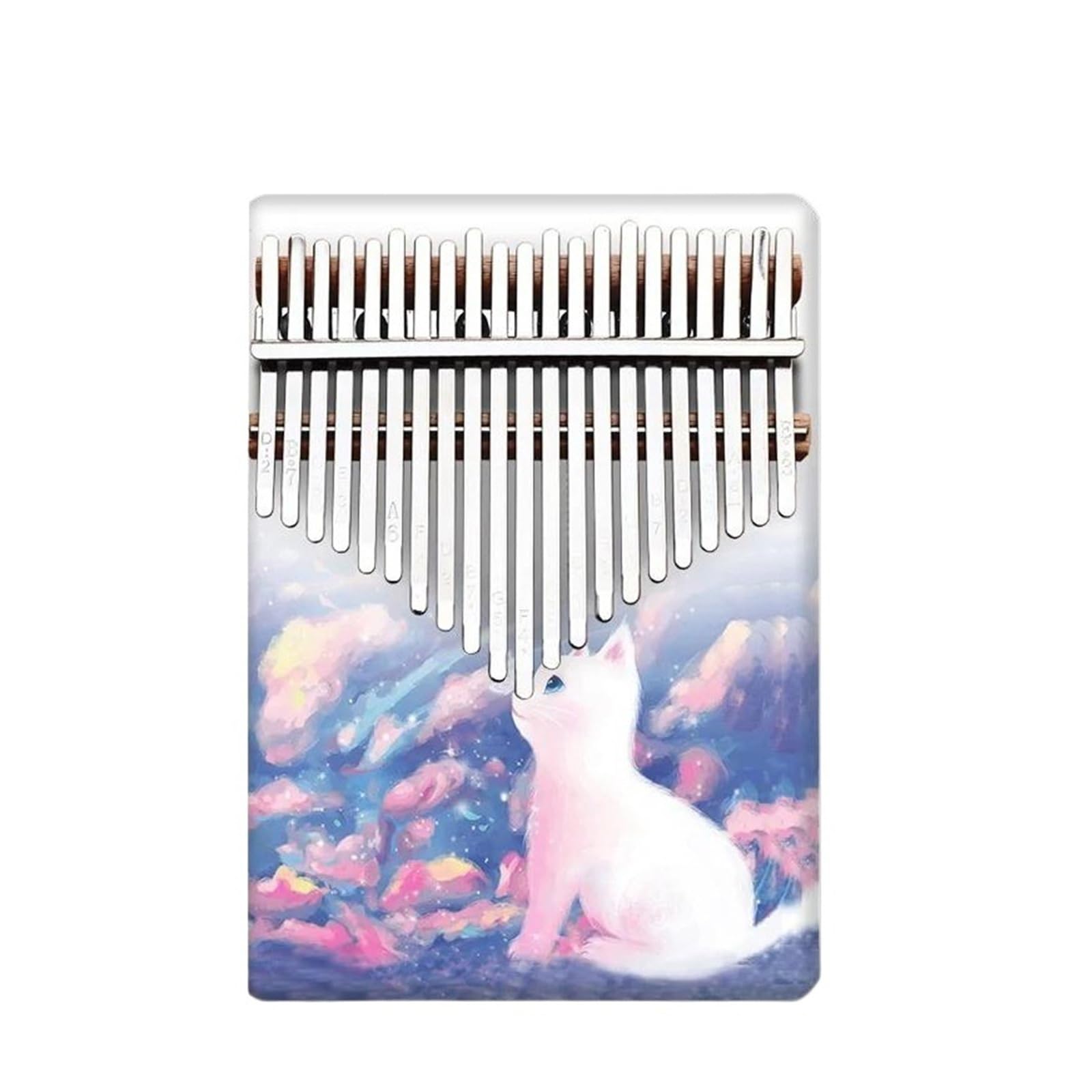 kalimba Klawiatura muzyczna 21-tonowy fortepian kciukowy Przenośne instrumenty Kalimba(B)