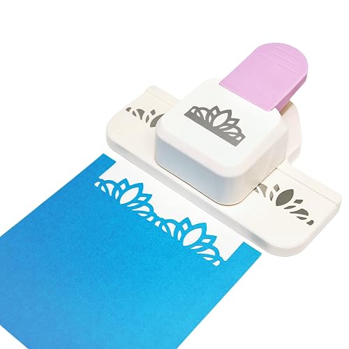 Miniatura 1 de Cady Craft Punches Success Tools Edge Punch Scroll Pattern Herramientas extra grandes Perforadora de papel de borde (No.2)