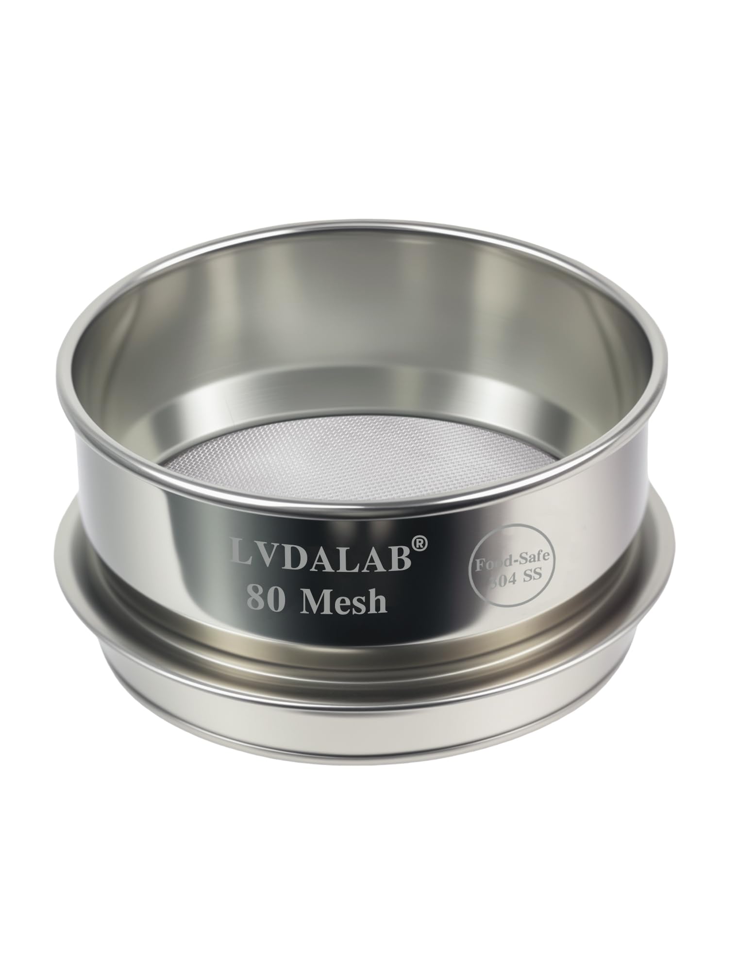 4" (10cm) Full 304 Stainless Steel Lab Sieve, 60 Mesh (0.3mm) Sifter — Amazon image 20