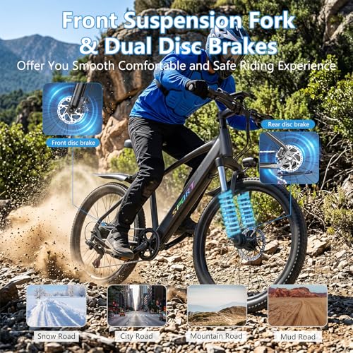 Xathquia 1500W Electric Mountain Bike
