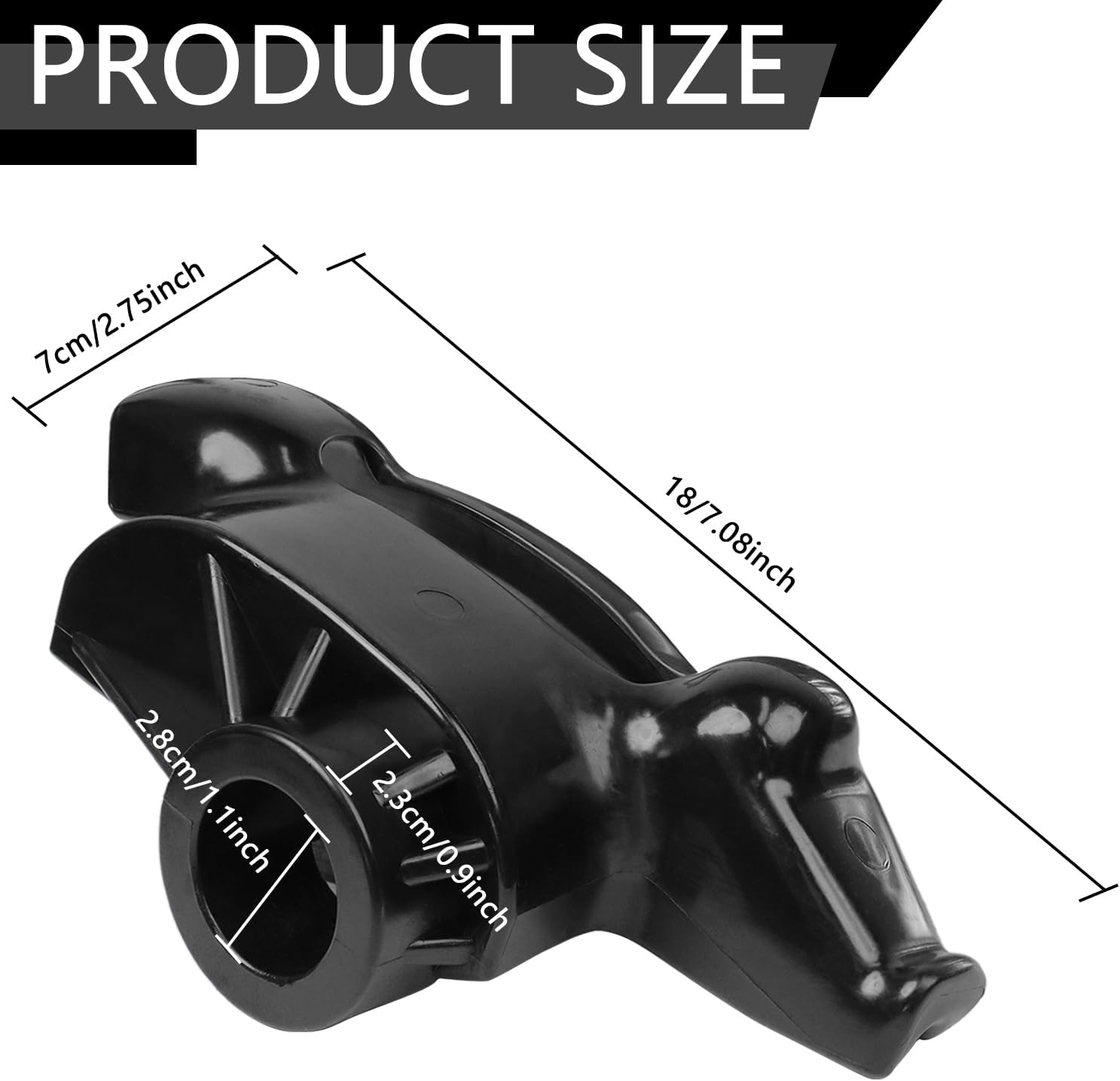 Tire Machine Head Tire Changer Mount Head Compatible with Coats Tire Changers 8183061 8182960 182960 8183060 183060 8182788 182788 Tire Machine Duck Head Nylon Plastic
